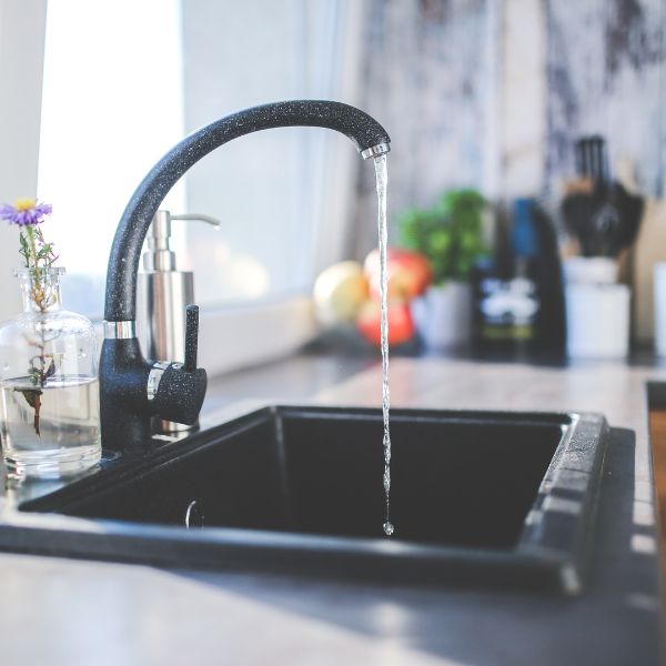 new sink and faucet